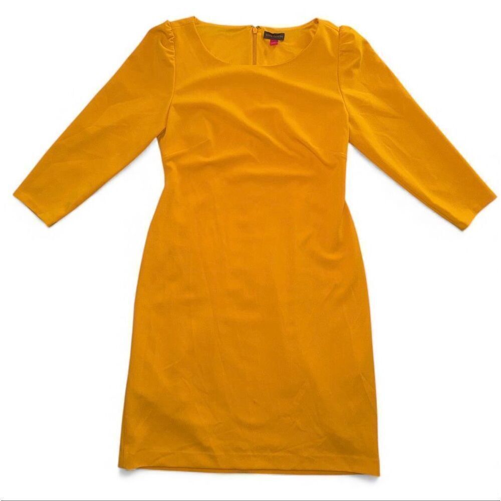 Vince Camuto Mustard yellow Dress